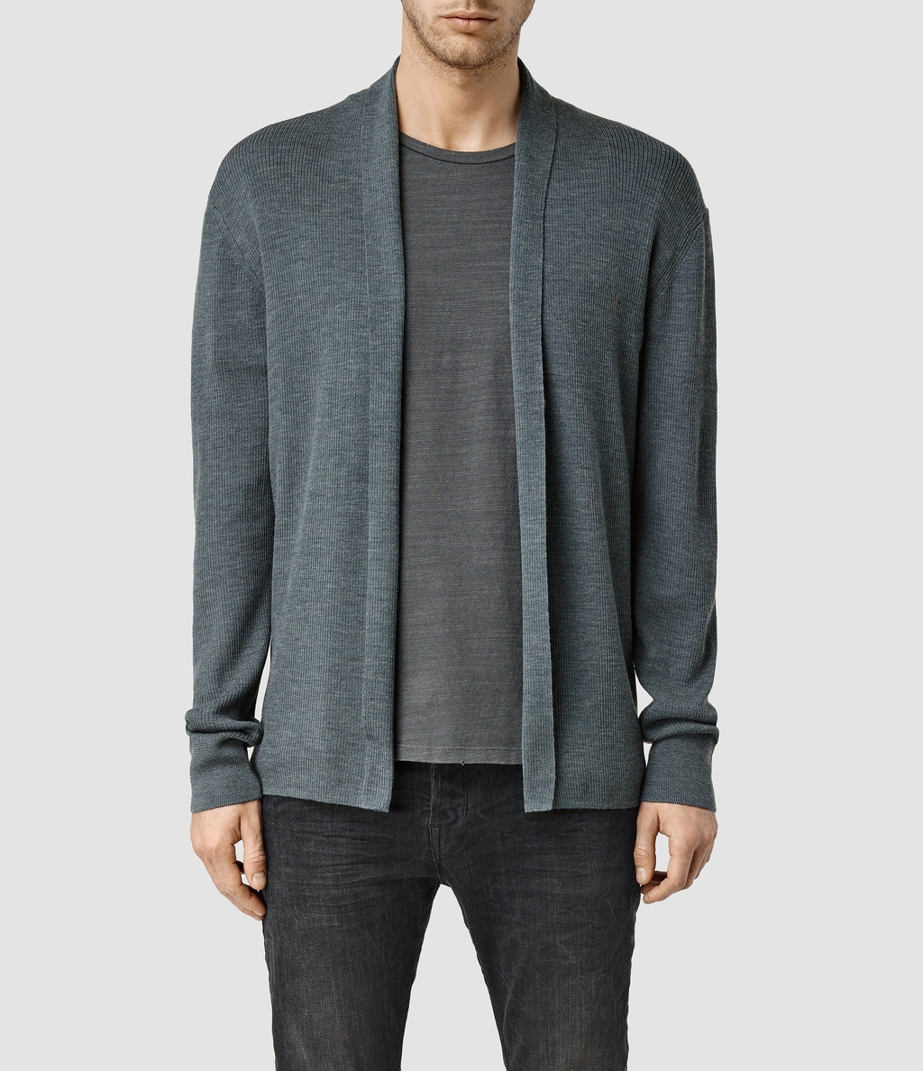 Image 1 of - Merino Open Cardigan