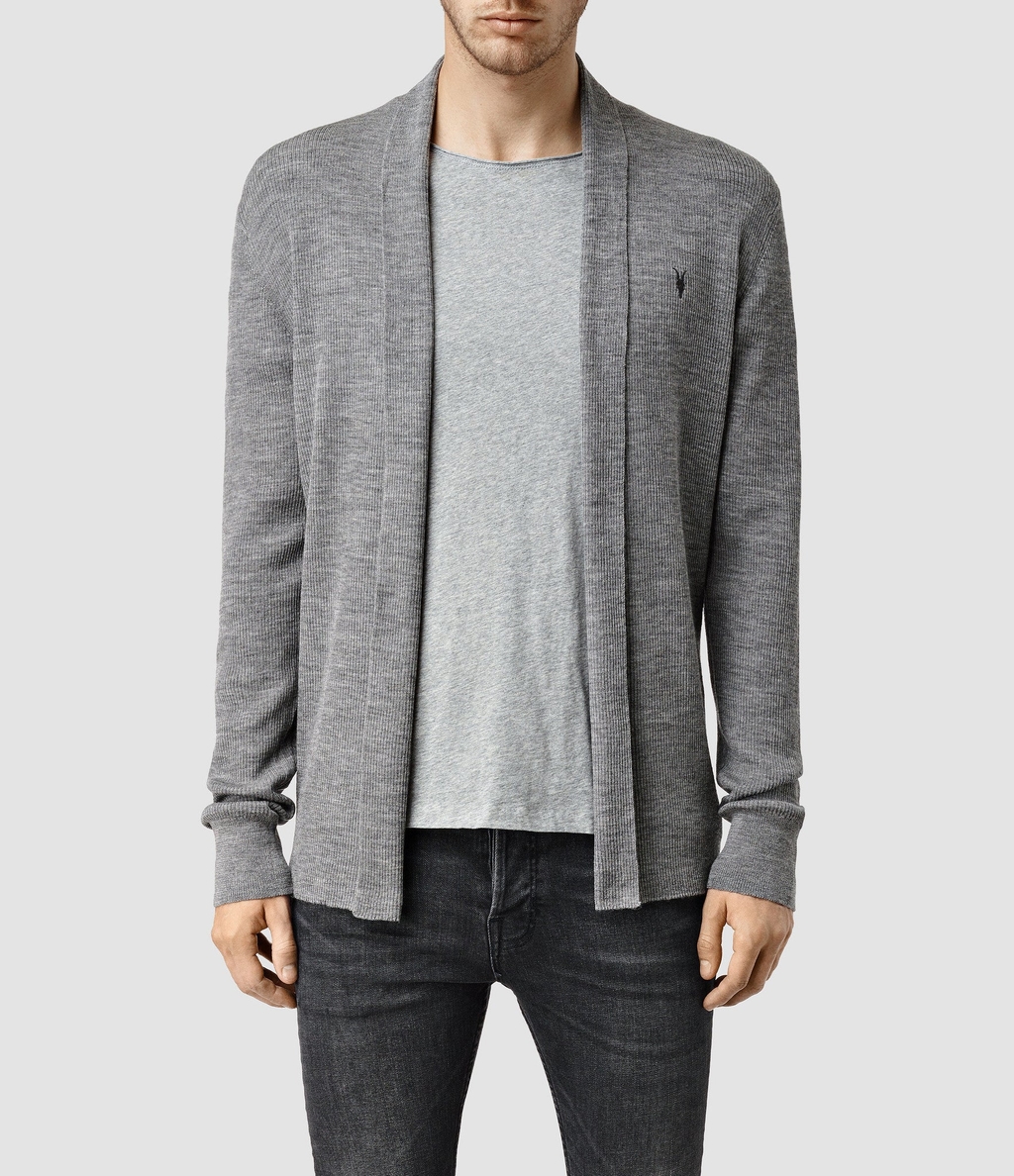 Image 2 of - Merino Open Cardigan