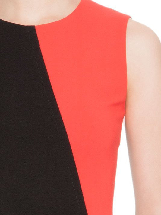 Image 3 of - COLOR BLOCK SHEATH DRESS
