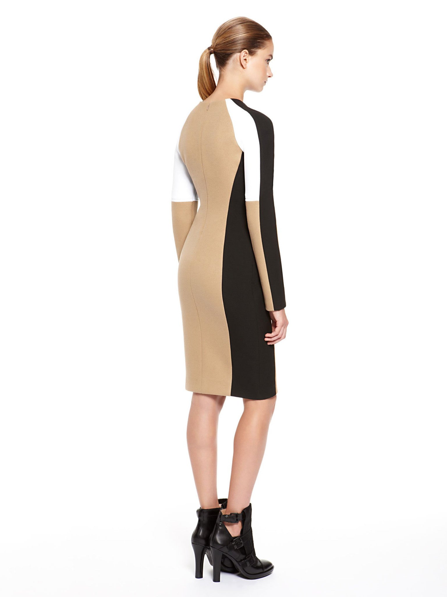 Image 2 of - RUNWAY COLOR BLOCKED DRESS