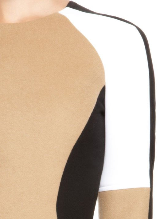 Image 3 of - RUNWAY COLOR BLOCKED DRESS